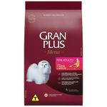 ração para cães adutos gran plus menu mini carne arroz 15kg (mp)