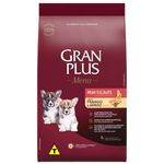 ração para cães filhotes gran plus menu mini frango arroz 10,1kg (mp)