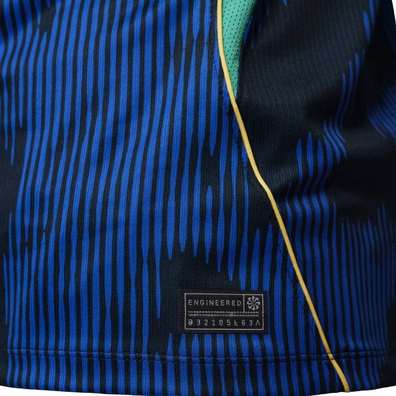 camisa do brasil masculina gg nike jordan ii torcedor azul (mp)