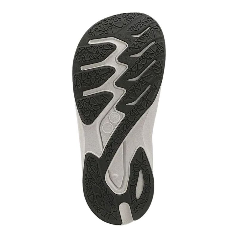 sandália esportiva n°39/40 olympikus pós corre branco preto (mp)