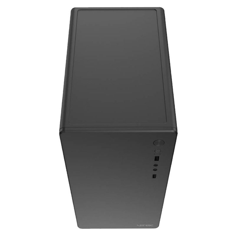 gabinete corporativo vinik vk03 mid tower matx preto gvk03 (mp)