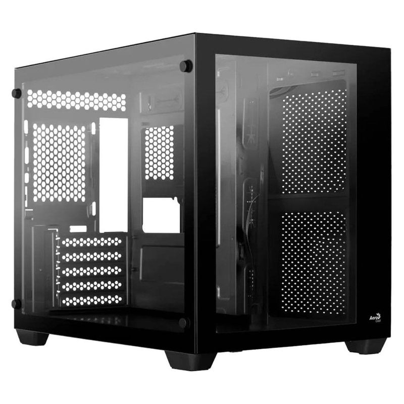 gabinete gamer aerocool dryft micro atx vidro temperado 82840 (mp)