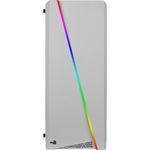 gabinete gamer aerocool cylon mid tower rgb acrílico branco 67630 (mp)
