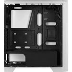 gabinete gamer aerocool cylon mid tower rgb acrílico branco 67630 (mp)