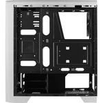 gabinete gamer aerocool cylon mid tower rgb acrílico branco 67630 (mp)
