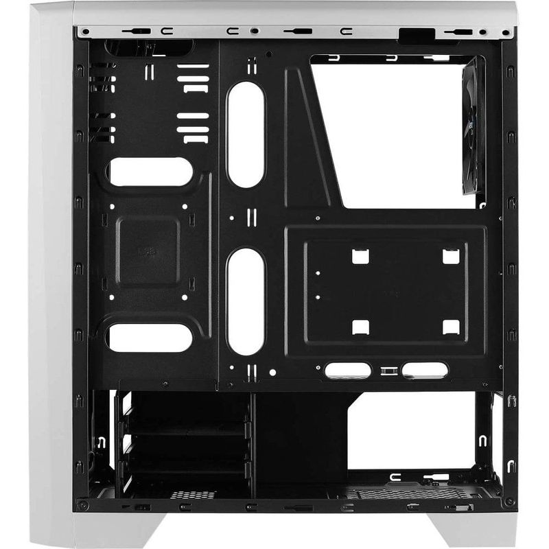 gabinete gamer aerocool cylon mid tower rgb acrílico branco 67630 (mp)