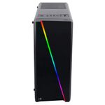 gabinete gamer aerocool cylon mid tower rgb acrílico preto 63858 (mp)