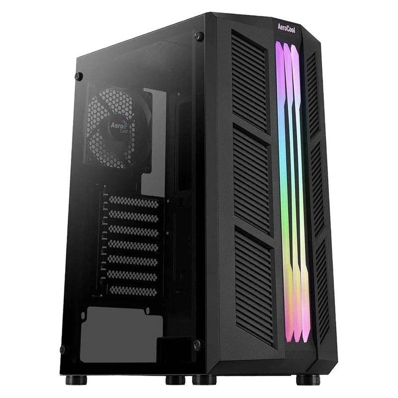 gabinete gamer aerocool prime mid tower rgb vidro temperado 72999 (mp)