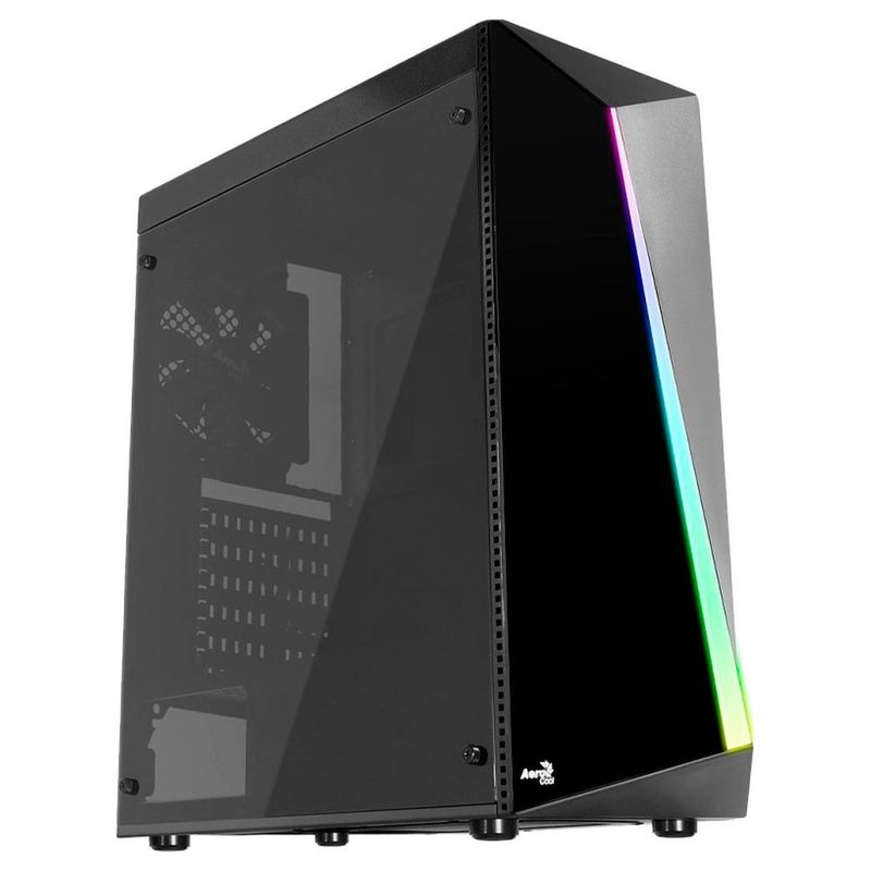 gabinete gamer aerocool shard mid tower rgb lateral acrílico 67989 (mp)
