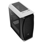 gabinete gamer aerocool aero one mini tower vidro temperado branco 70162 (mp)