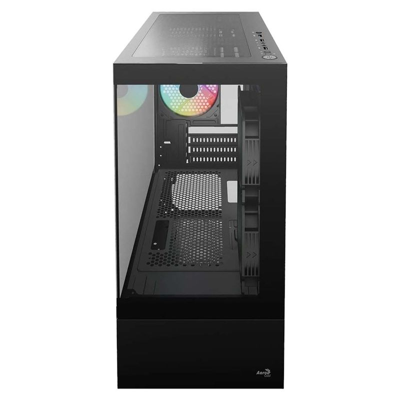gabinete gamer aerocool viewport mini tower vidro temperado 84920 (mp)