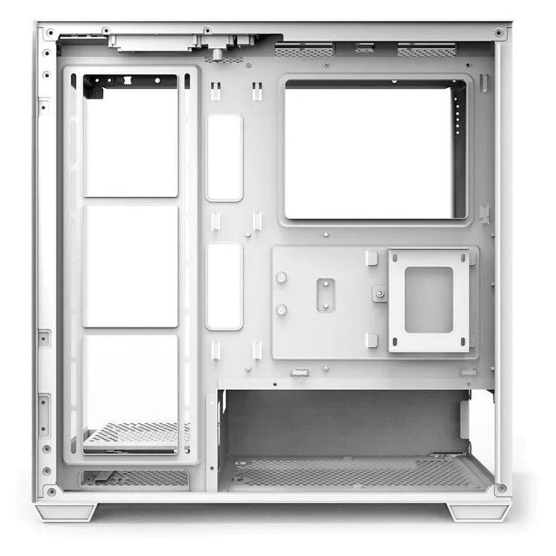 gabinete gamer darkflash ds900 atx aquário vidro temperado branco (mp)