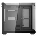 gabinete gamer darkflash th285 atx aquário vidro temperado argb preto (mp)
