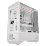 gabinete gamer darkflash dy460 mid tower atx vidro temperado argb branco (mp)