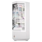 gabinete gamer darkflash dy460 mid tower atx vidro temperado argb branco (mp)