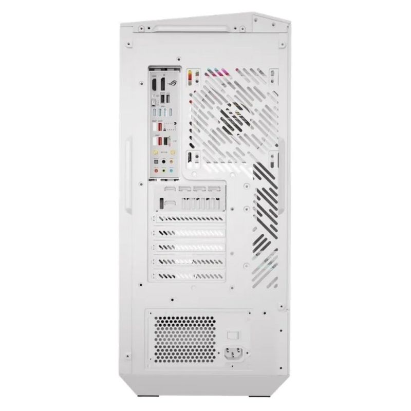 gabinete gamer darkflash dy460 mid tower atx vidro temperado argb branco (mp)