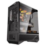 gabinete gamer darkflash dy460 mid tower atx vidro temperado argb preto (mp)