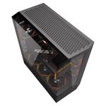 gabinete gamer darkflash dy460 mid tower atx vidro temperado argb preto (mp)