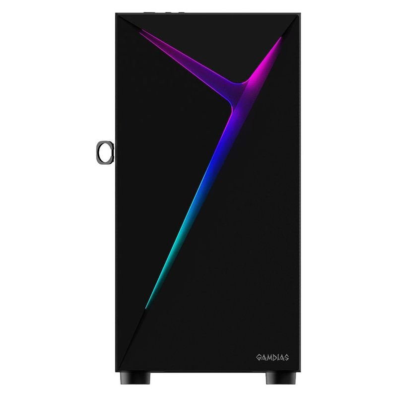 gabinete gamer gamdias argus e4 elite mid tower rgb vidro temperado (mp)