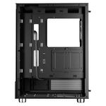 gabinete gamer gamdias atlas e1 mid tower vidro temperado com 3 fans argb preto (mp)