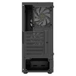 gabinete gamer gamdias aura gc7 mid tower vidro temperado com 3 fans argb preto (mp)
