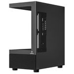 gabinete gamer onepower crystal mid tower aquário vidro temperado cc-202b (mp)