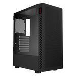 gabinete gamer pcyes bolter black vulcan vidro temperado preto gbbvpbr (mp)