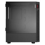 gabinete gamer pcyes bolter black vulcan vidro temperado preto gbbvpbr (mp)