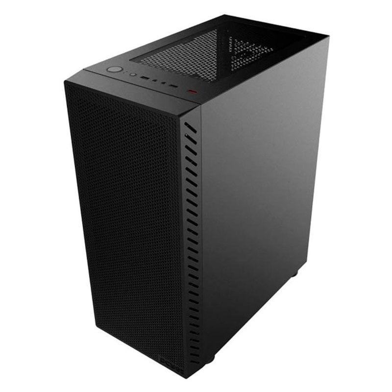 gabinete gamer pcyes bolter black vulcan vidro temperado preto gbbvpbr (mp)