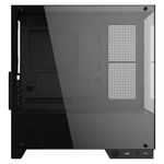 gabinete gamer pcyes forcefield twr black vulcan mid tower vidro temperado preto (mp)