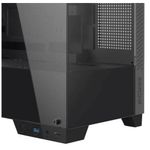gabinete gamer pcyes forcefield twr black vulcan mid tower vidro temperado preto (mp)