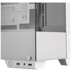 gabinete gamer pcyes forcefield twr white ghost mid tower vidro temperado branco (mp)