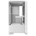 gabinete gamer pcyes forcefield twr white ghost mid tower vidro temperado branco (mp)