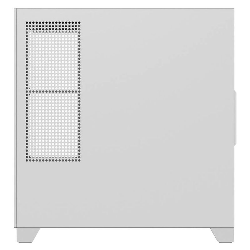 gabinete gamer pcyes forcefield twr white ghost mid tower vidro temperado branco (mp)