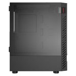 gabinete gamer pcyes set black vulcan vidro temperado preto gsbvpbr (mp)