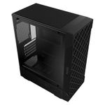gabinete gamer pcyes velyr black vulcan vidro temperado preto gvlybv (mp)