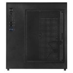 gabinete gamer vinik g-cube aquário mid tower vidro com 3 fans preto gggcvbk (mp)