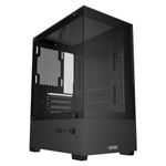 gabinete gamer vinik g-shield mid tower vidro temperado preto gggsbkv2 (mp)