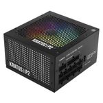 fonte atx 750w gamdias kratos modular 80 plus gold rgb preta (mp)