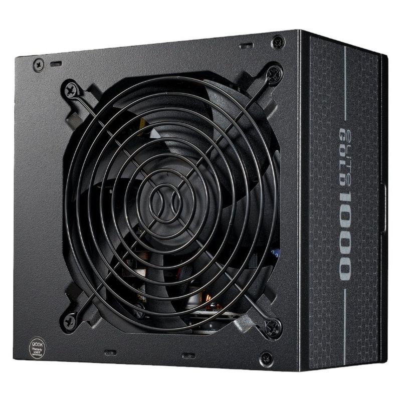 fonte atx 1000w cooler master elite gold 80 plus full modular pfc ativo (mp)
