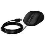 mouse com fio intelbras mci 10 preto