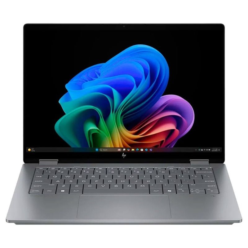 notebook hp omnibook x tela 14" touch 2n1 ryzen ai 5 340 16gb ram 512gb at-bi