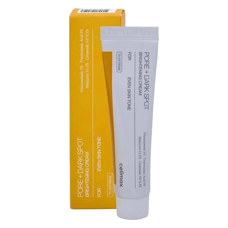 creme clareador facial coreano celimax pore+dark spot brightenin 35ml