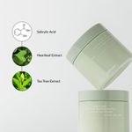 disco facial coreano celimax ji woo gae heartleaf bha peeling pad 60 unidades