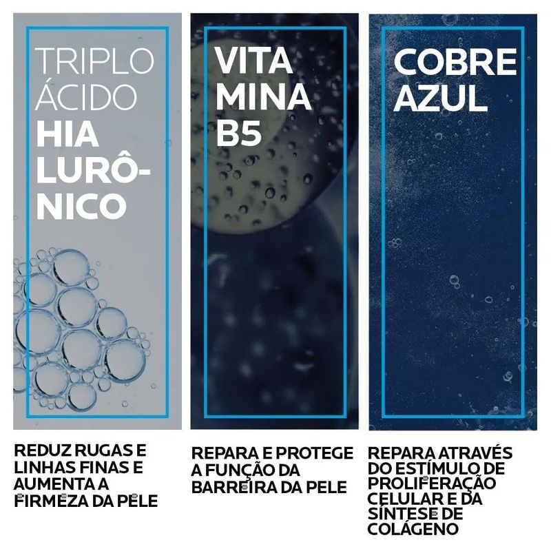 sérum facial antirrugas la roche-posay hyalu b5 booster 5x 15ml