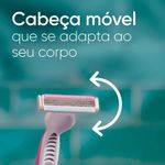 aparelho de barbear gillette prestobarba ultragrip 2 com 5 unidades
