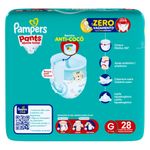 fralda descartável infantil huggies pants ajuste total g 28 unidades