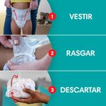 fralda descartável infantil huggies pants ajuste total g 28 unidades