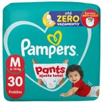 fralda descartável infantil huggies pants ajuste total m 30 unidades