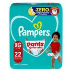 fralda descartável infantil huggies pants ajuste total xg 22 unidades
